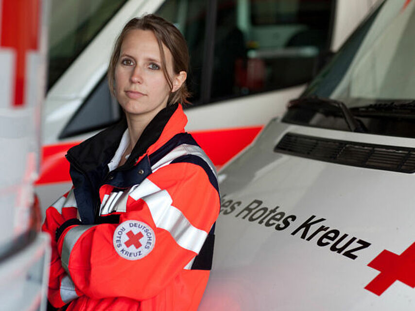 DRK, Rettungsdienst, Altenpflegerin, Essen