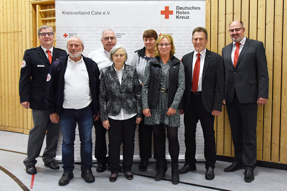 Ehrung langjähriger Mitglieder