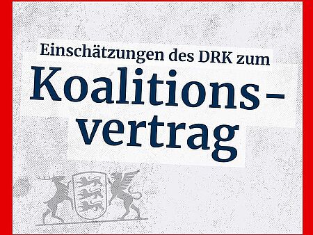 Text "Einschätzung des DRK zum Koalitionsvertrag"