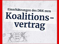 Text "Einschätzung des DRK zum Koalitionsvertrag"